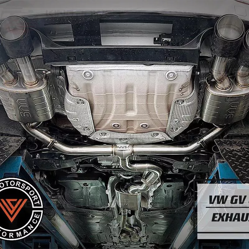 KP擎利國際 VOLKSWAGEN Golf Variant R (MK8)VVS排氣管 鈦合金電子閥門中尾段 實體店面 預約安裝 KP擎利國際 VOLKSWAGEN Golf Variant R (MK8)VVS排氣管 鈦合金電子閥門中尾段 實體店面 預約安裝