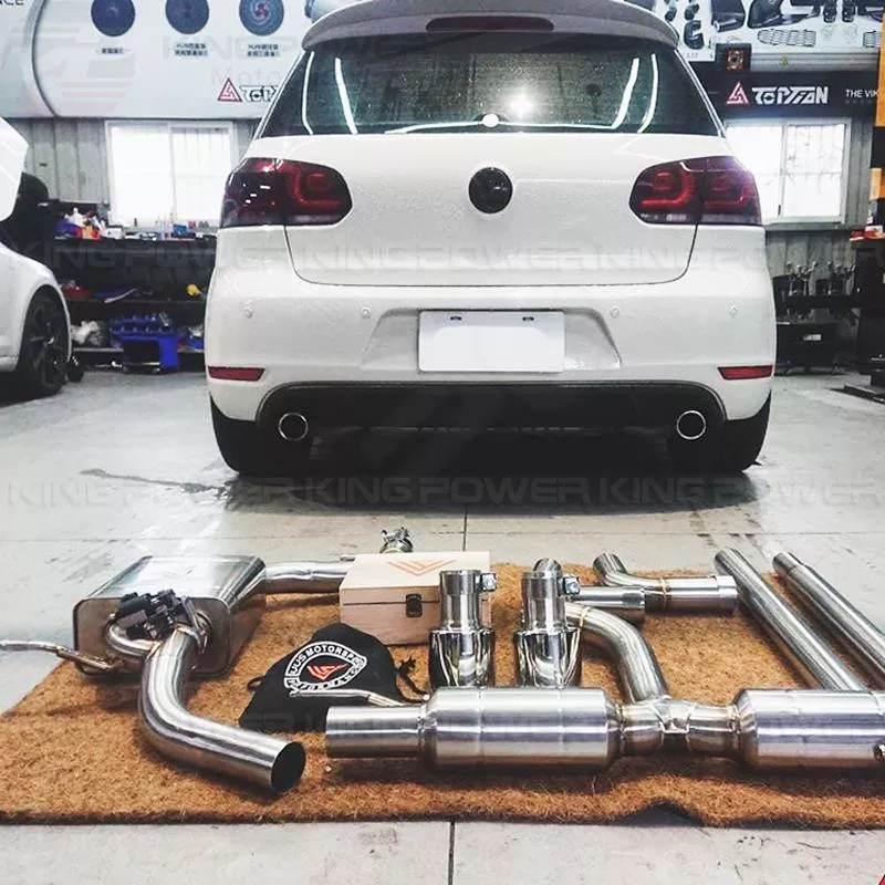 KP擎利國際 Golf(MK6)1.4Supercharged+Turbocharged/1.6NA VVS排氣管 實體店面 預約安裝 KP擎利國際 Golf(MK6)1.4Supercharged+Turbocharged/1.6NA VVS排氣管 實體店面 預約安裝