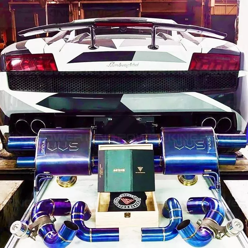 KP擎利國際 Lamborghini Gallardo/Superleggera LP550/560/570VVS排氣管 鈦合金真空閥門桶身 實體店面 預約安裝 KP擎利國際 Lamborghini Gallardo/Superleggera LP550/560/570VVS排氣管 鈦合金真空閥門桶身 實體店面 預約安裝