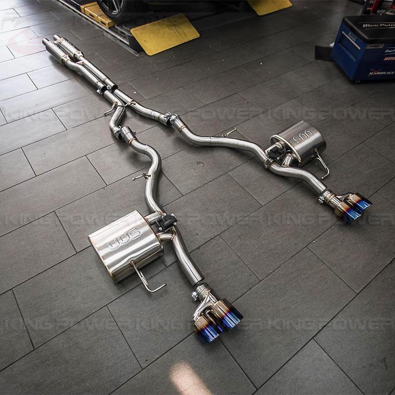 KP擎利國際 Jaguar F Pace 3.0Supercharged VVS排氣管 不鏽鋼電子閥門中尾段 實體店面 預約安裝