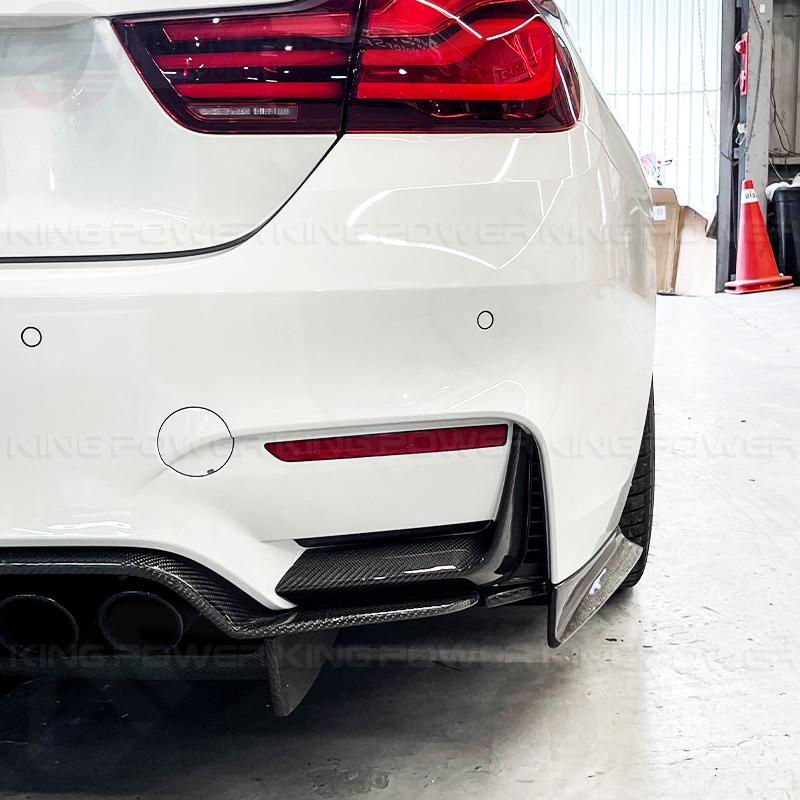 KP擎利國際 BMW F82 M4 MP款 碳纖維 後保桿風刀 後飾板 實體店面 預約安裝