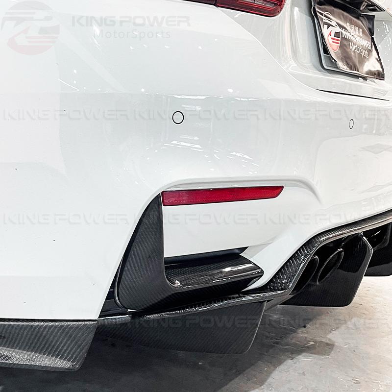 KP擎利國際 BMW F82 M4 MP款 碳纖維 後保桿風刀 後飾板 實體店面 預約安裝