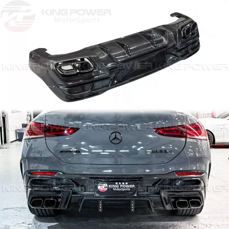 KP擎利國際 Benz 前期 X167 C167 GLE LD款 碳纖維 後擾流 後下巴含尾管 AMG專用 實體店面 KP擎利國際 Benz 前期 X167 C167 GLE LD款 碳纖維 後擾流 後下巴含尾管 AMG專用 實體店面