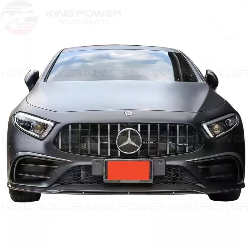 8DC 賓士 Benz W257 C257 CLS 53/63款 碳纖維前下巴+碳纖維進風飾條 8DC 賓士 Benz W257 C257 CLS 53/63款 碳纖維前下巴+碳纖維進風飾條