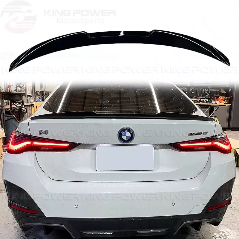 KP擎利國際 BMW G26 i4 M4款 亮黑 尾翼 420 430 440 4門車用 小鴨尾