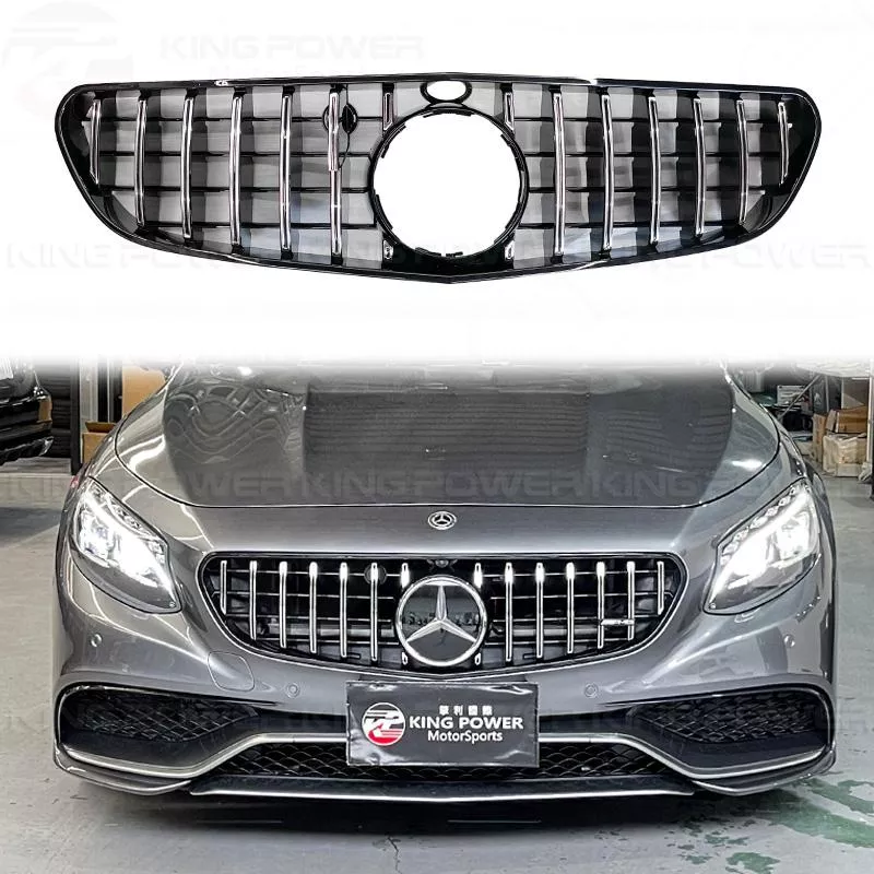 KP擎利國際 Benz 15-20 C217 S-Class 雙門 正S63 GT 直瀑式 中網 黑色/銀色