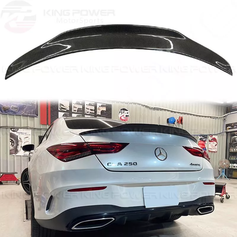 KP擎利國際 BENZ W118 C118 CLA 四門車用 PSM款 尾翼 碳纖維尾翼