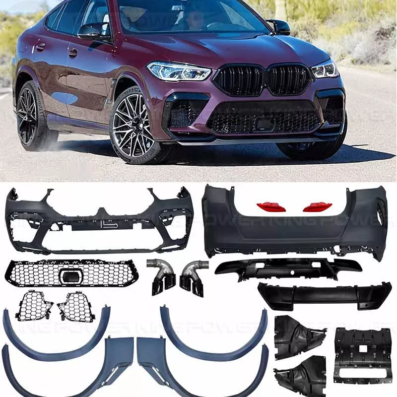 KP擎利國際 20-22 BMW G06 X6前期 改X6M前期大包 全車套件 素材