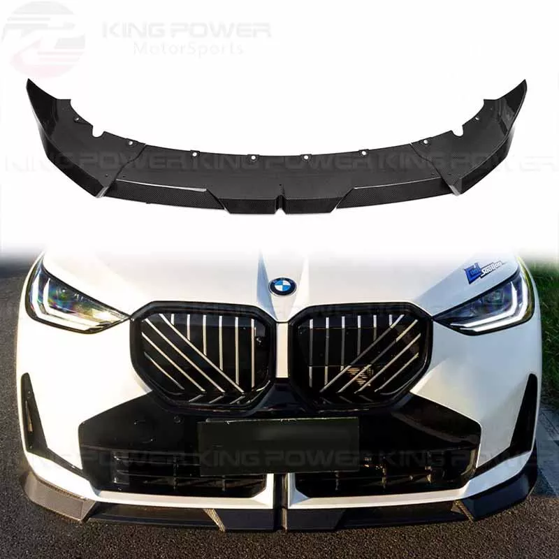 KP擎利國際 BMW 24+ G45 X3 SQ乾式碳纖維 三件式 前下巴 前下
