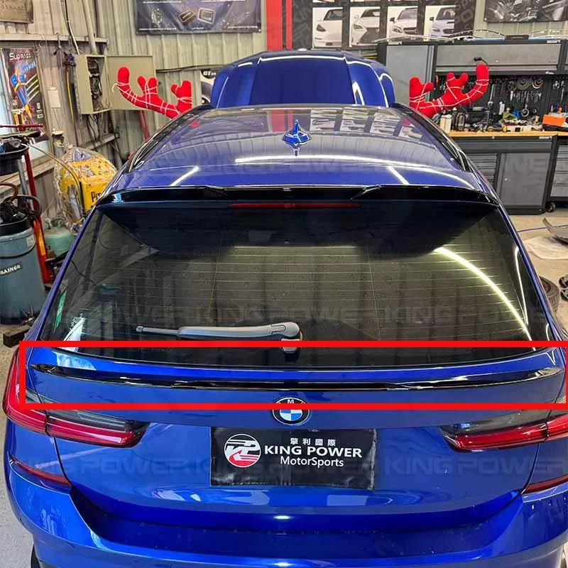 KP擎利國際 BMW G21 3系旅行車 3-Touring 中翼 亮黑