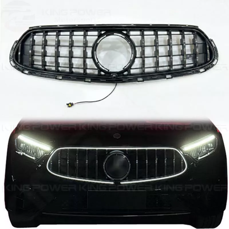 KP擎利國際 BENZ W254 GLC 發光GT水箱罩 AMG-Line專用 黑色 GLC 中網 水箱護網