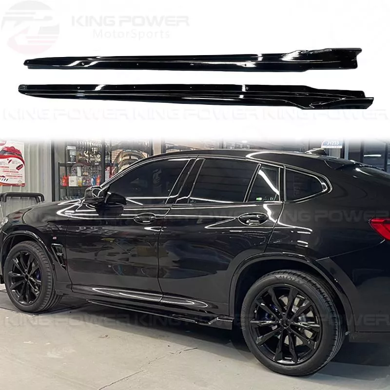 KP擎利國際 BMW G01 X3 G02 X4 黑武士款 亮黑 側裙 實體店面 預約安裝