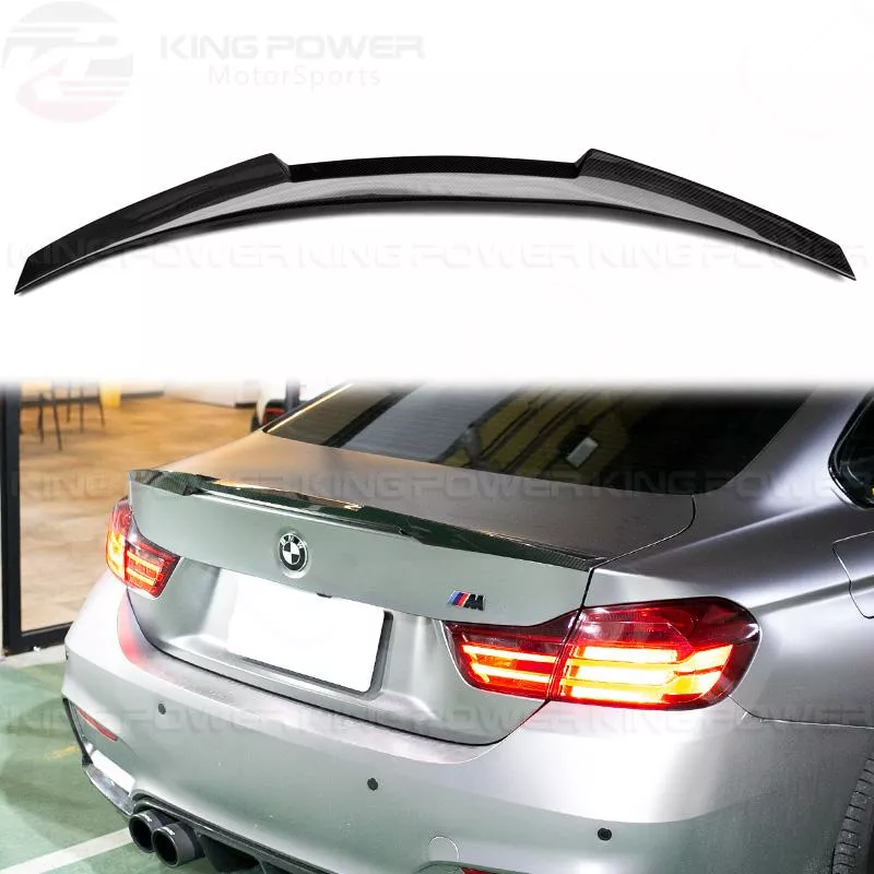 KP擎利國際 BMW F32 M4款尾翼 雙門 乾碳/濕碳/亮黑 碳纖維 壓尾 實體店面 歡迎洽詢