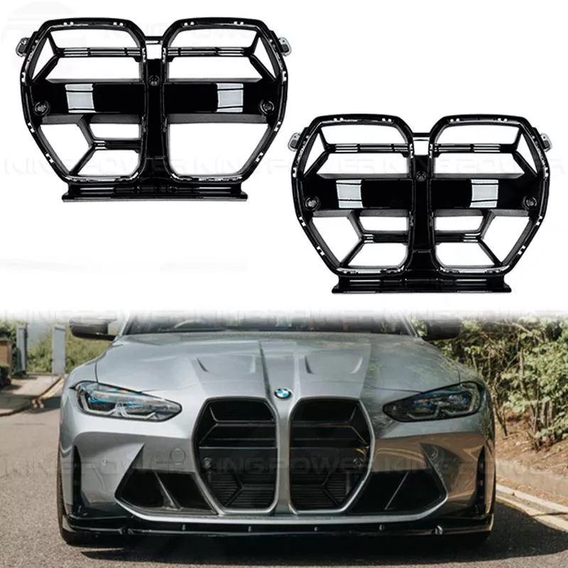 KP擎利國際 寶馬 BMW G80 G81 M3 CS樣式 亮黑 (有/無ACC用) 水箱罩 大鼻頭