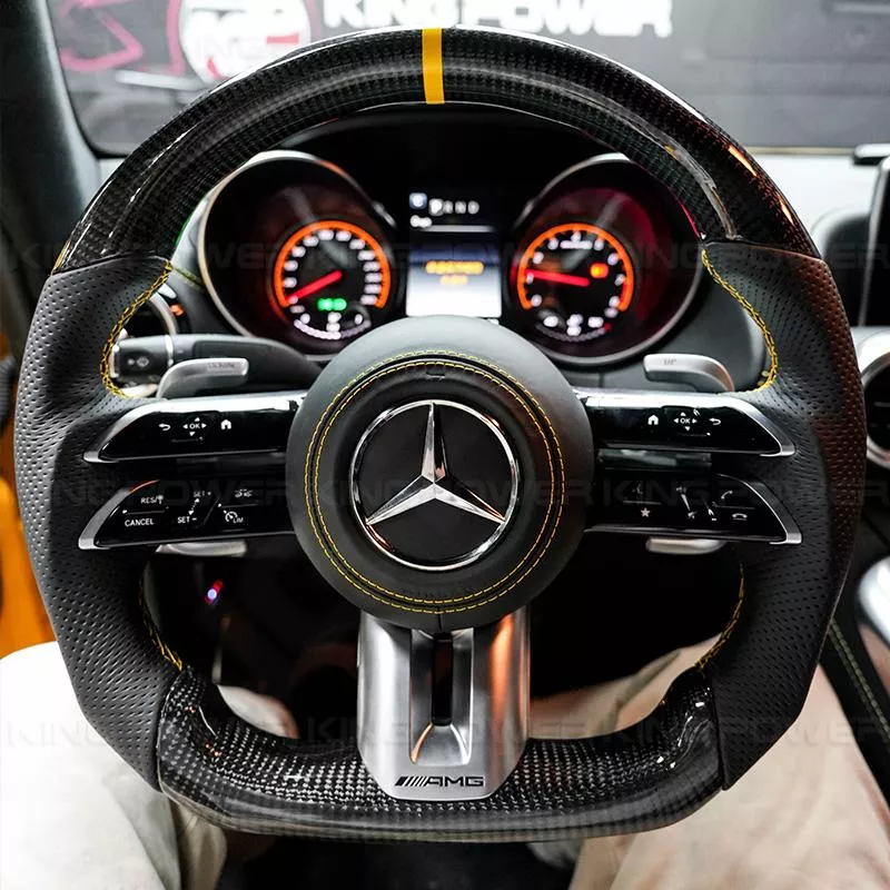 KP擎利國際 Benz 碳纖維 新款蜻蜓方向盤 卡夢方向盤