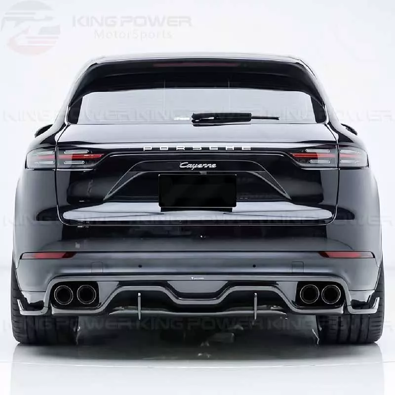 KP擎利國際 保時捷 Porsche Cayenne 卡宴 TAKD E3款 乾碳 後下巴 後唇 交換式