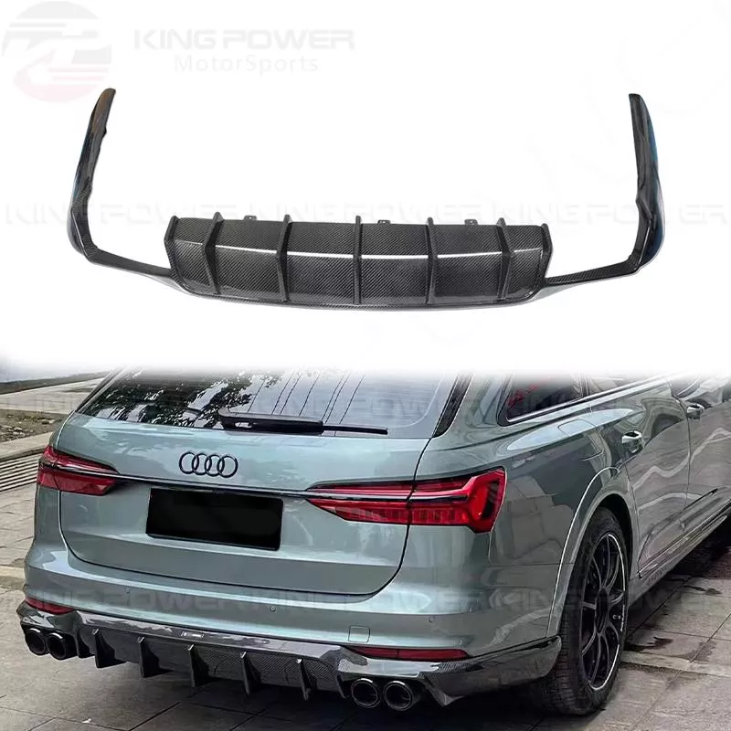 KP擎利國際 AUDI A6 Allroad TAKD款 前進氣口風刀 前保風刀 後下巴 頂翼