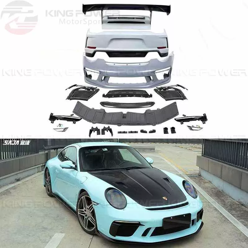 KP擎利國際 Porsche 911 997 改991.2 GT3 全車套件 套件 外觀套件