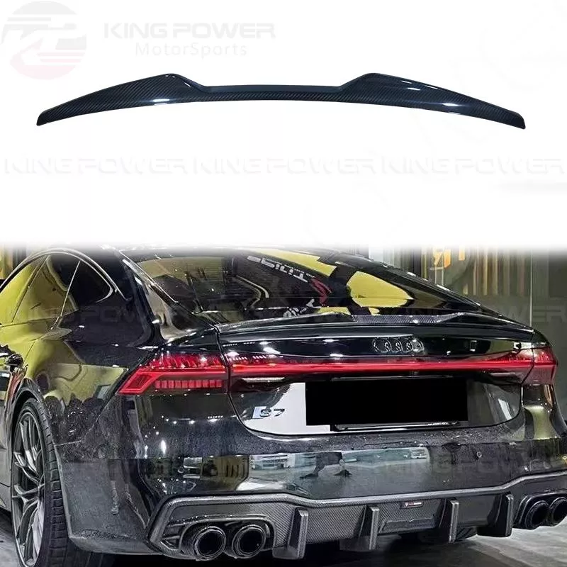 KP擎利國際 AUDI A7 S7 C8 TAKD款碳纖維 尾翼 鴨尾