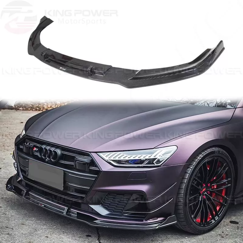 KP擎利國際 AUDI A7 S7 TAKD款 碳纖維 前下巴 前唇