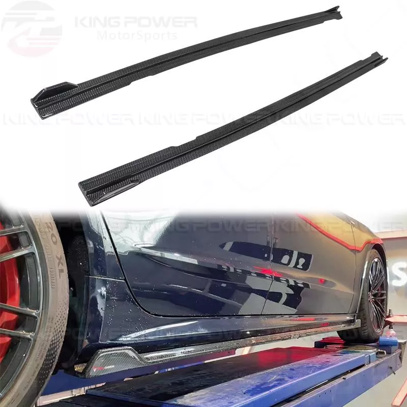 KP擎利國際 AUDI A7 S7 C8 TAKD款 碳纖維 側裙墊片 側裙