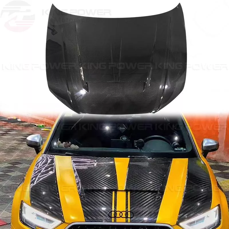 KP擎利國際 AUDI RS3 8V TAKD款 碳纖維 引擎蓋 機蓋