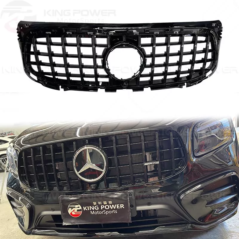 KP擎利國際 BENZ 後期 X247 GT黑/銀 水箱罩 直瀑式 GLB 250 35 中網