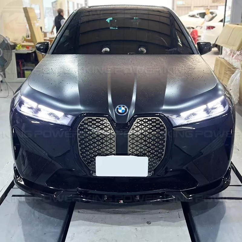 KP擎利國際 BMW IX I20 Maxton Design 亮黑 前下巴
