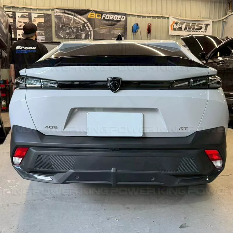 KP擎利國際 Peugeot 408 SIRCUS 亮黑 尾翼