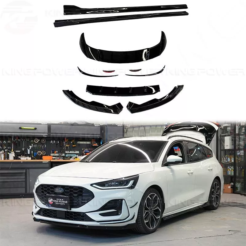 KP擎利國際 福特 Ford Focus 四代 空力套件 前下 前風刀 側裙 尾翼