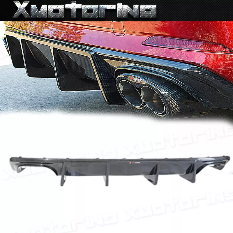 KP擎利國際 AUDI A5 S5 B9 TAKD款 碳纖維 後下巴 後下