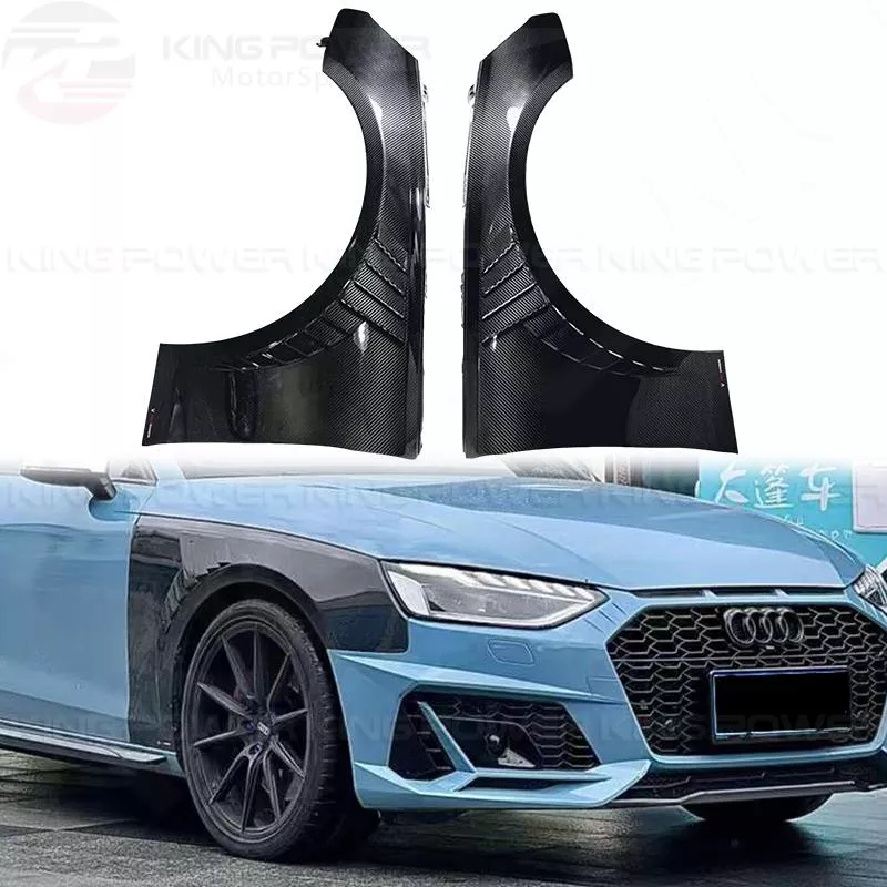 KP擎利國際 AUDI 奧迪 A4 S4 B9.5 T牌 碳纖維 葉子板