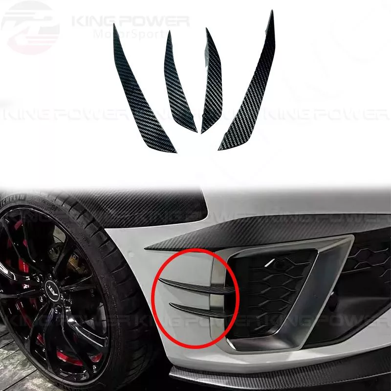 KP擎利國際 AUDI 奧迪 A4 S4 B9.5 T牌 碳纖維 前保風刀 前風刀