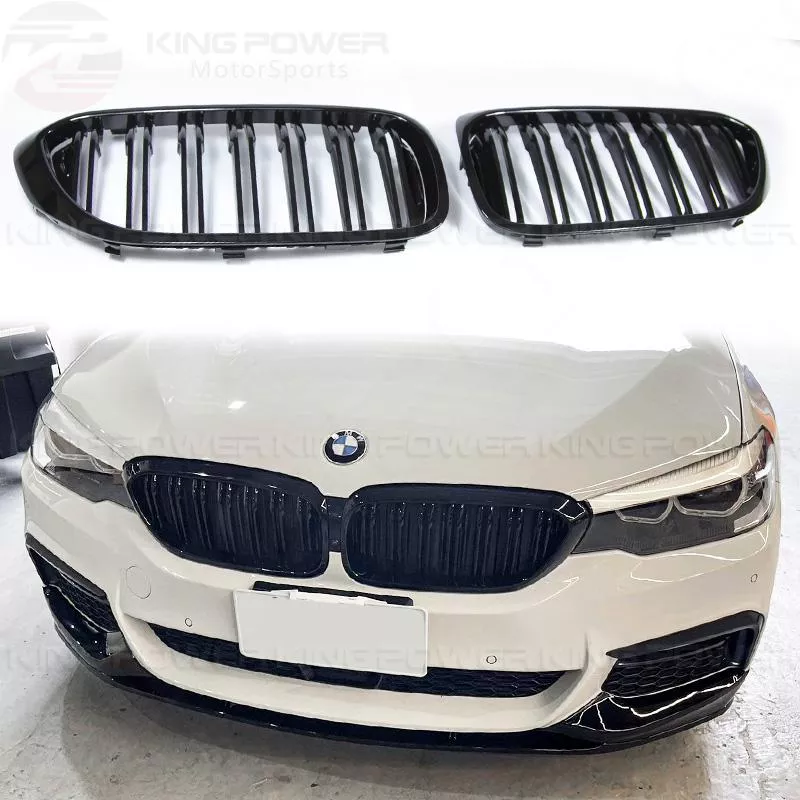 KP擎利國際 BMW 17-20 G30 G31 前期 水箱罩 亮黑 三色 鼻頭 實體店面 預約安裝