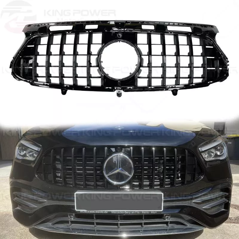 KP擎利國際 BENZ 24+ H247 後期 GT水箱罩 銀/黑 AMG車專用 直瀑式中網 水箱罩
