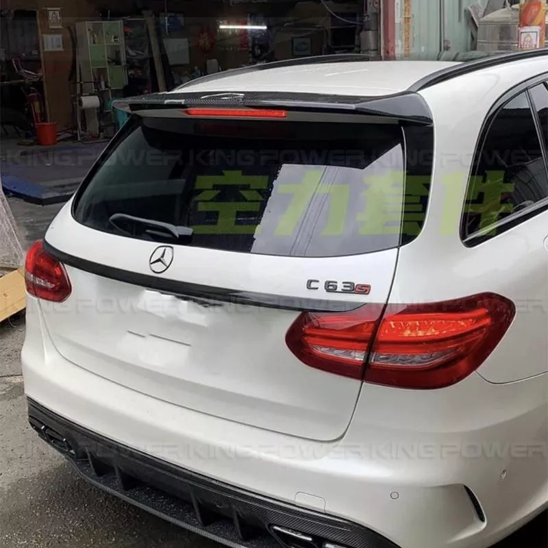 KP擎利國際 賓士 Benz C-class S205 旅行車 碳纖維 大頂翼 頂翼 尾翼 五門車專用