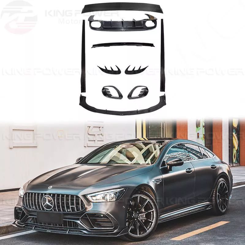 KP擎利國際 BEN W290 AMG GT TAKD款 碳纖維全車套件 套件 前後下 側裙 尾翼 頂翼 霧燈框 後保風