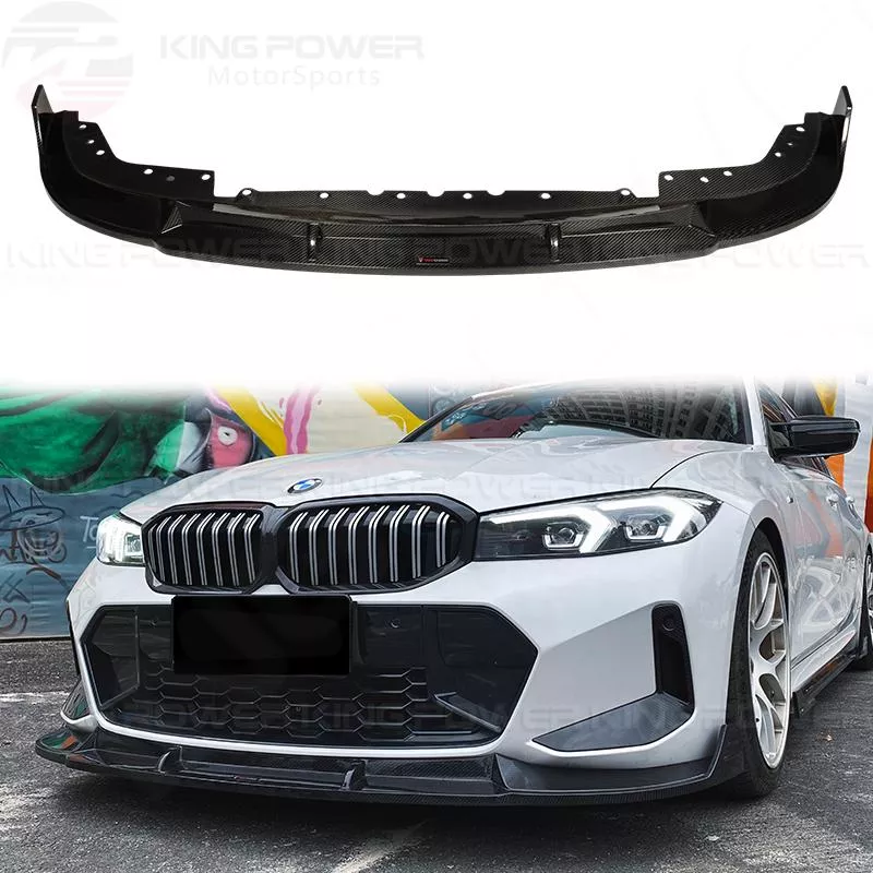 KP擎利國際 BMW 後期 G20 G21 T款 碳纖維 前下巴 三件式 前擾流 320 330 340
