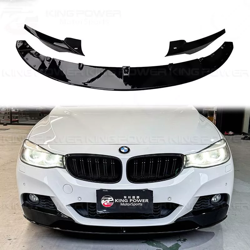 KP擎利國際 BMW F34 GT P款前下巴 亮黑 三件式前下巴 M-Sport專用