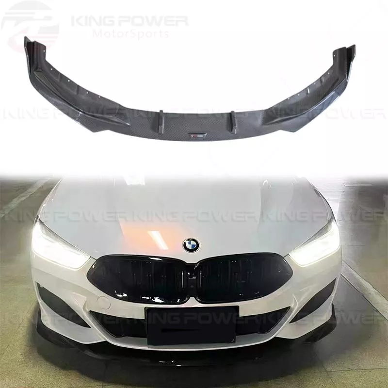 KP擎利國際 BMW 8 Series G14 G15 碳纖維 TAKD M款 前下巴 卡夢下巴