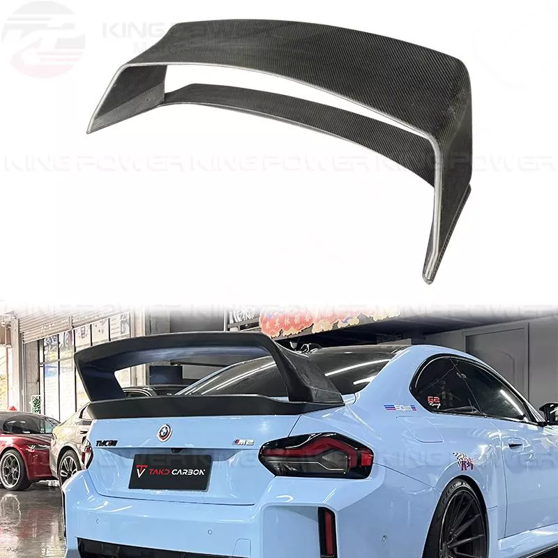 KP擎利國際 BMW G87 M2 碳纖維 TAKD 大尾翼 碳纖維 壓尾 後擾流