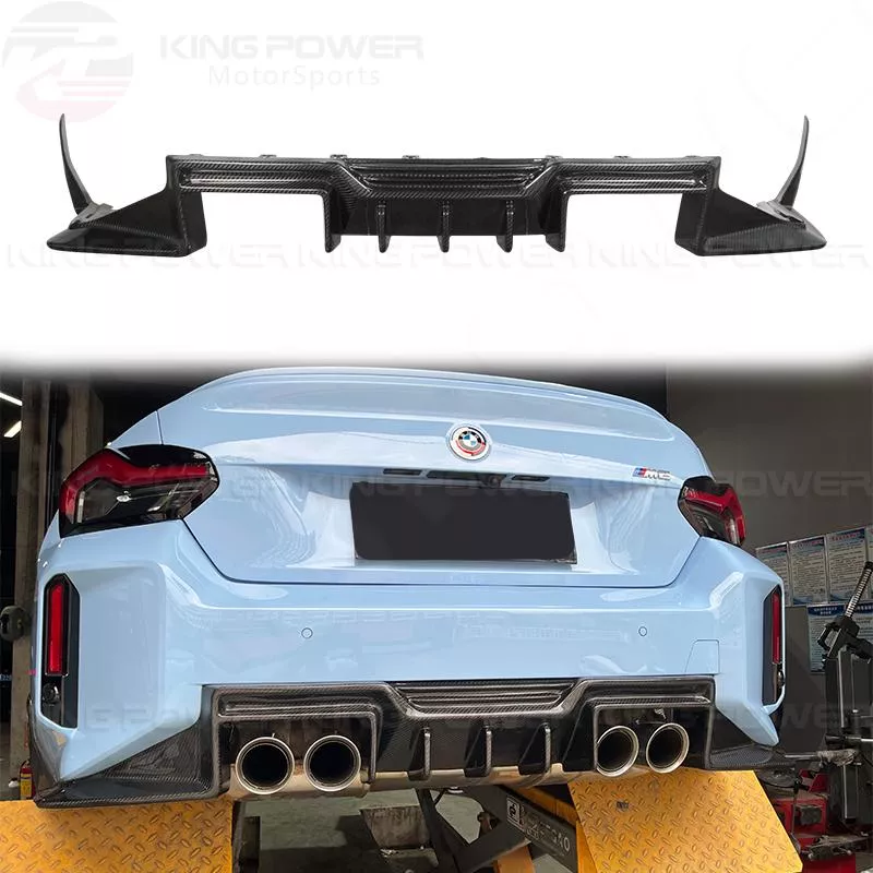 KP擎利國際 BMW G87 M2 碳纖維 TAKD款 後下巴 卡夢後擾流