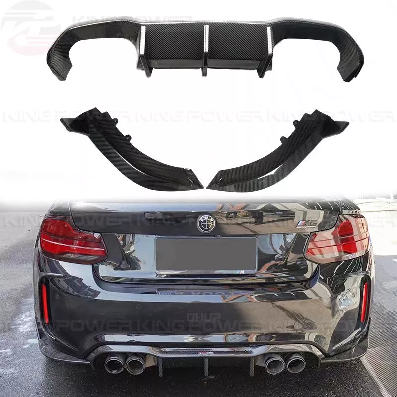 KP擎利國際 BMW F87 M2C TAKD款 碳纖維 後下巴 後唇