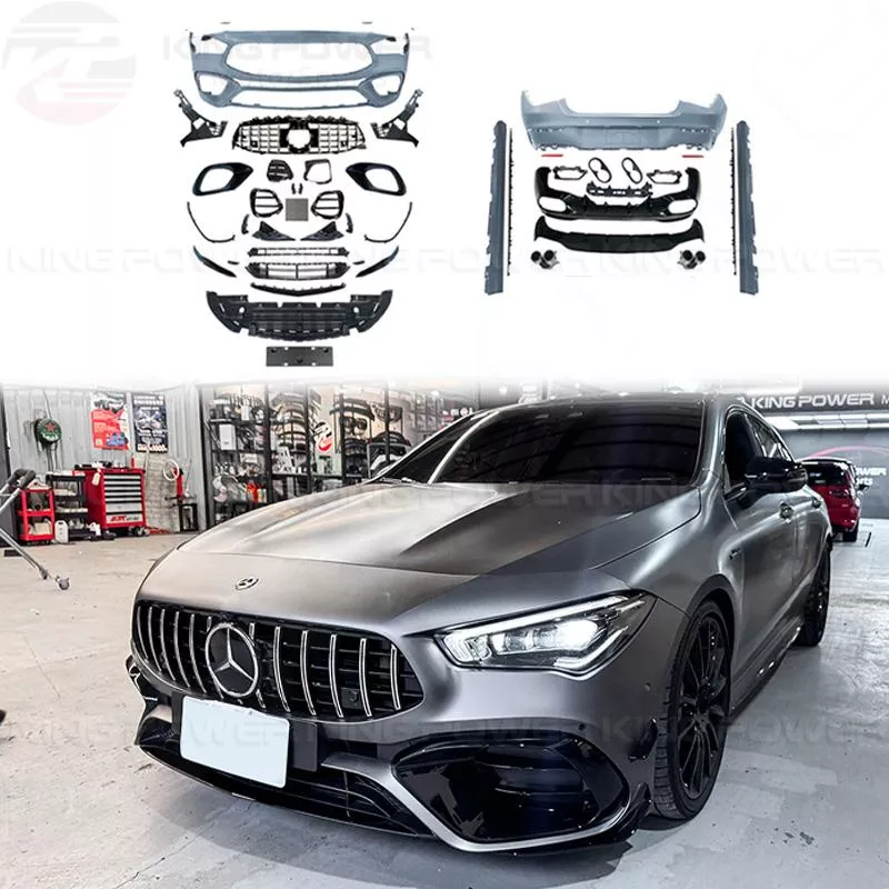 KP擎利國際 BENZ 19+ W118 升級 CLA45 CLA35 全車大包 素材 全車包圍 實體店面 預約安裝