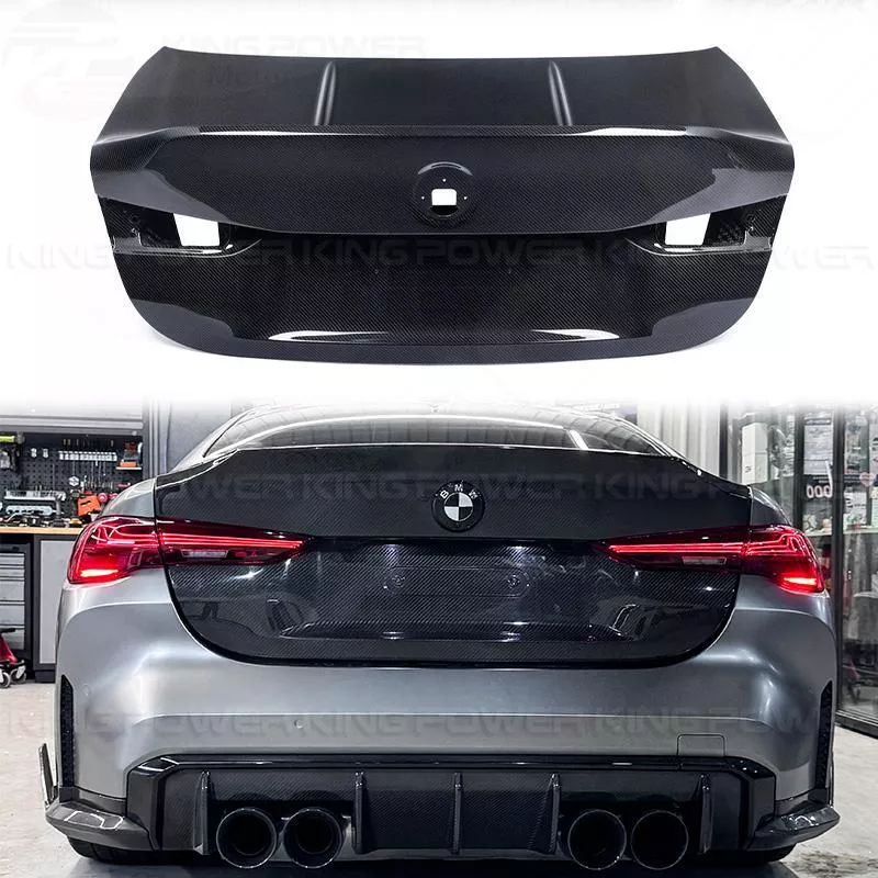 KP擎利國際 BMW G82 M4 CSL 乾碳纖維 尾桶 尾廂 後車箱