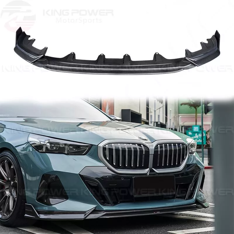 KP擎利國際 2024+BMW G60 G61 5系 TAKD 碳纖維 前下巴 前下