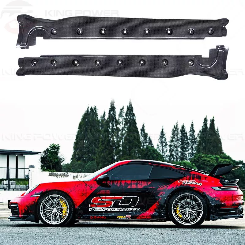 KP擎利國際 保時捷 Porsche 911 992 TAKD 乾碳纖維 側裙