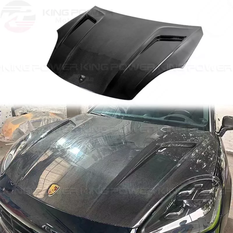 KP擎利國際 18~23 Porsche 保時捷 Cayenne E3 TAKD 碳纖維 引擎蓋 機蓋