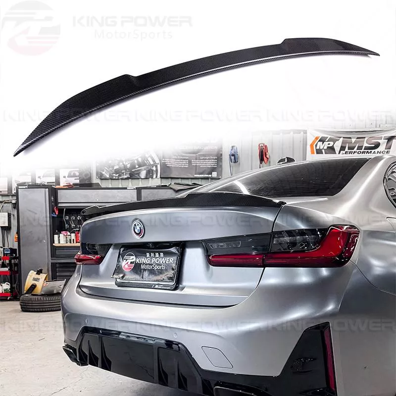 KP擎利國際 BMW G20 CS款 尾翼 碳纖維/亮黑  320i 330i M340i M3 鴨尾 實體店面