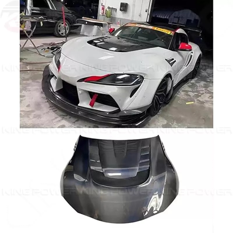 KP擎利國際 Toyota Supra A90牛魔王 VRS款 碳纖維 引擎蓋 卡夢機蓋